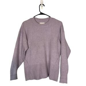 Cupcakes and Cashmere Women’s Lilac Purple Crew Neck Pullover Knit Sweater Sm